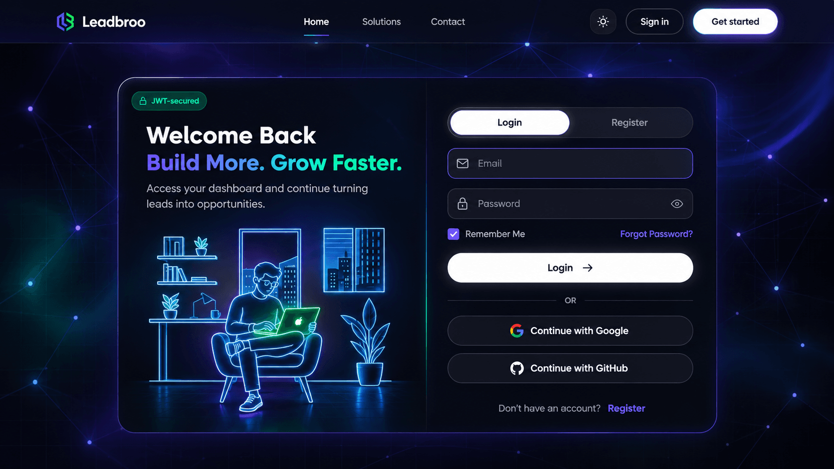 Leadbroo screenshot 1